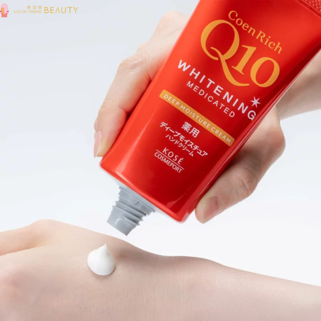 Kose Coenrich Q10 Medicinal Whitening Hand Cream Deep Moisture 80g