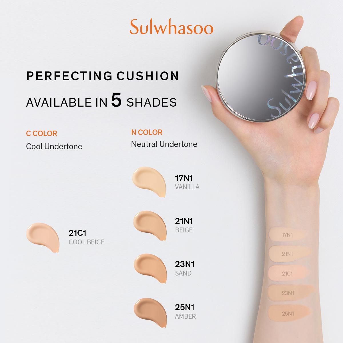 Sulwhasoo Perfecting Powder Foundation No.21N Beige