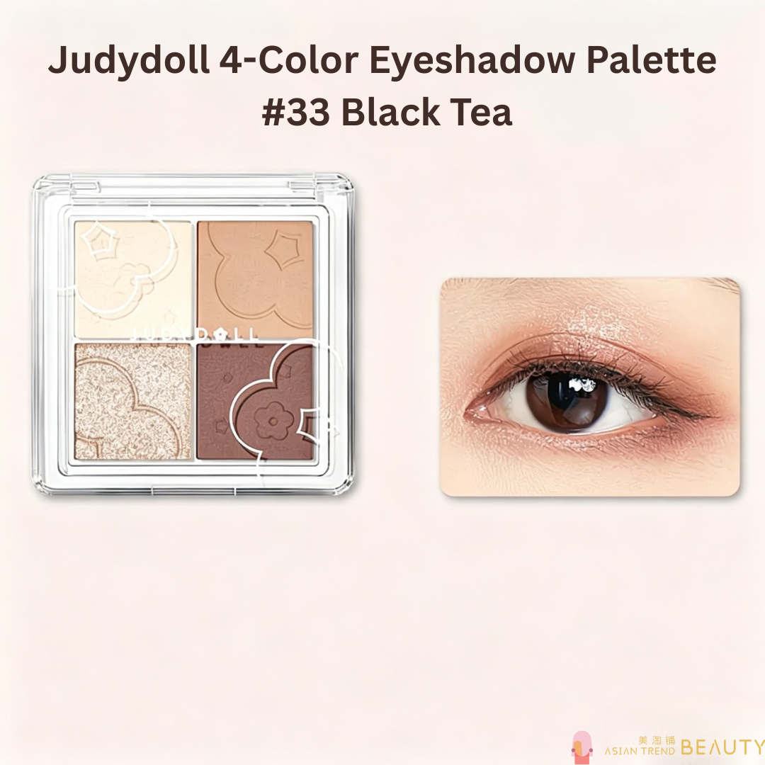 Judydoll 4-Color Eyeshadow Palette