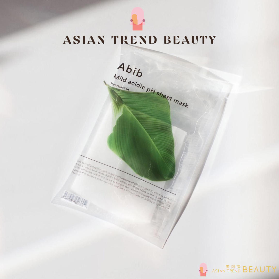 Abib Mild Acidic Ph Sheet Mask Heartleaf Fit 1Pcs