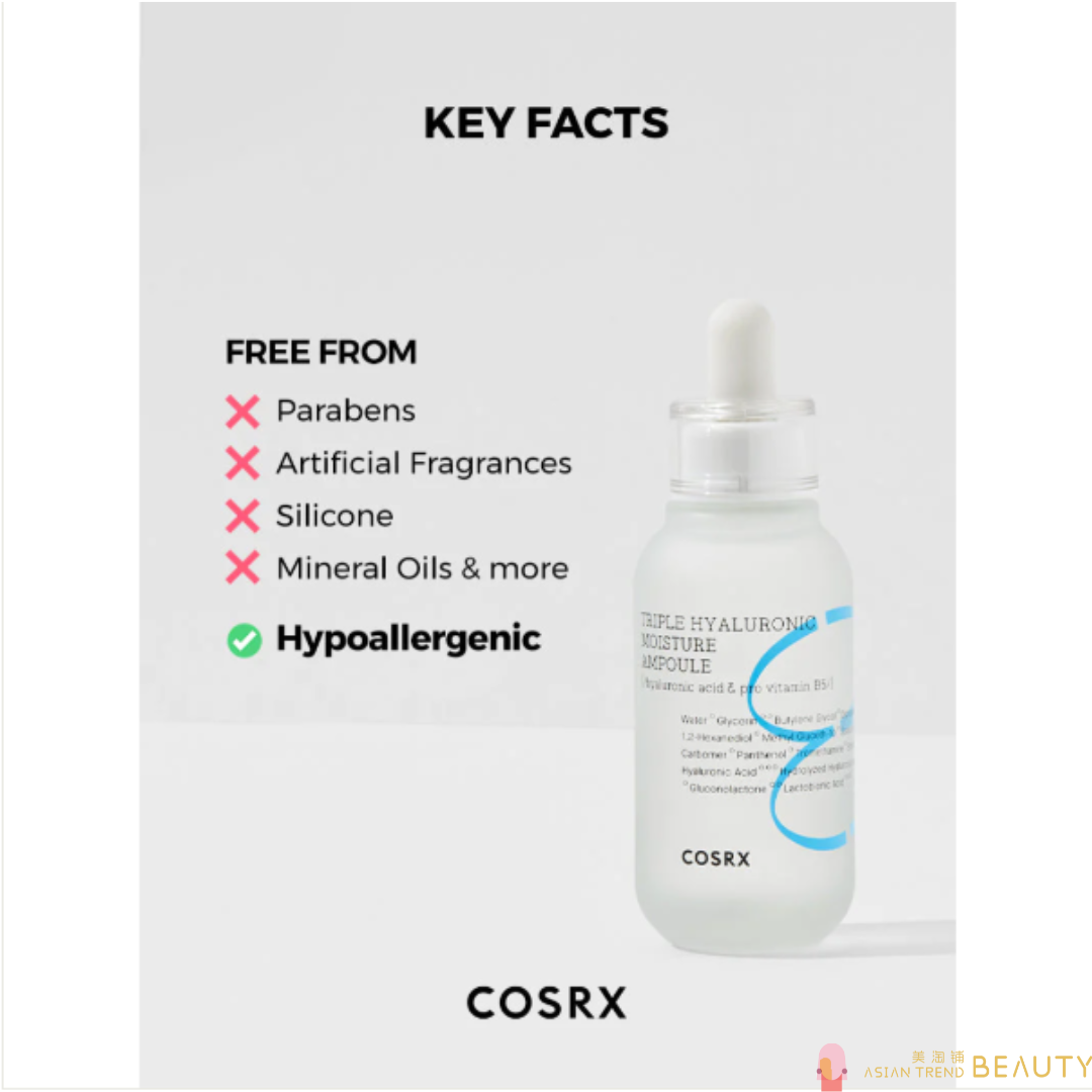 Cosrx Hydrium Triple Hyaluronic Moisture Ampoule 40ml