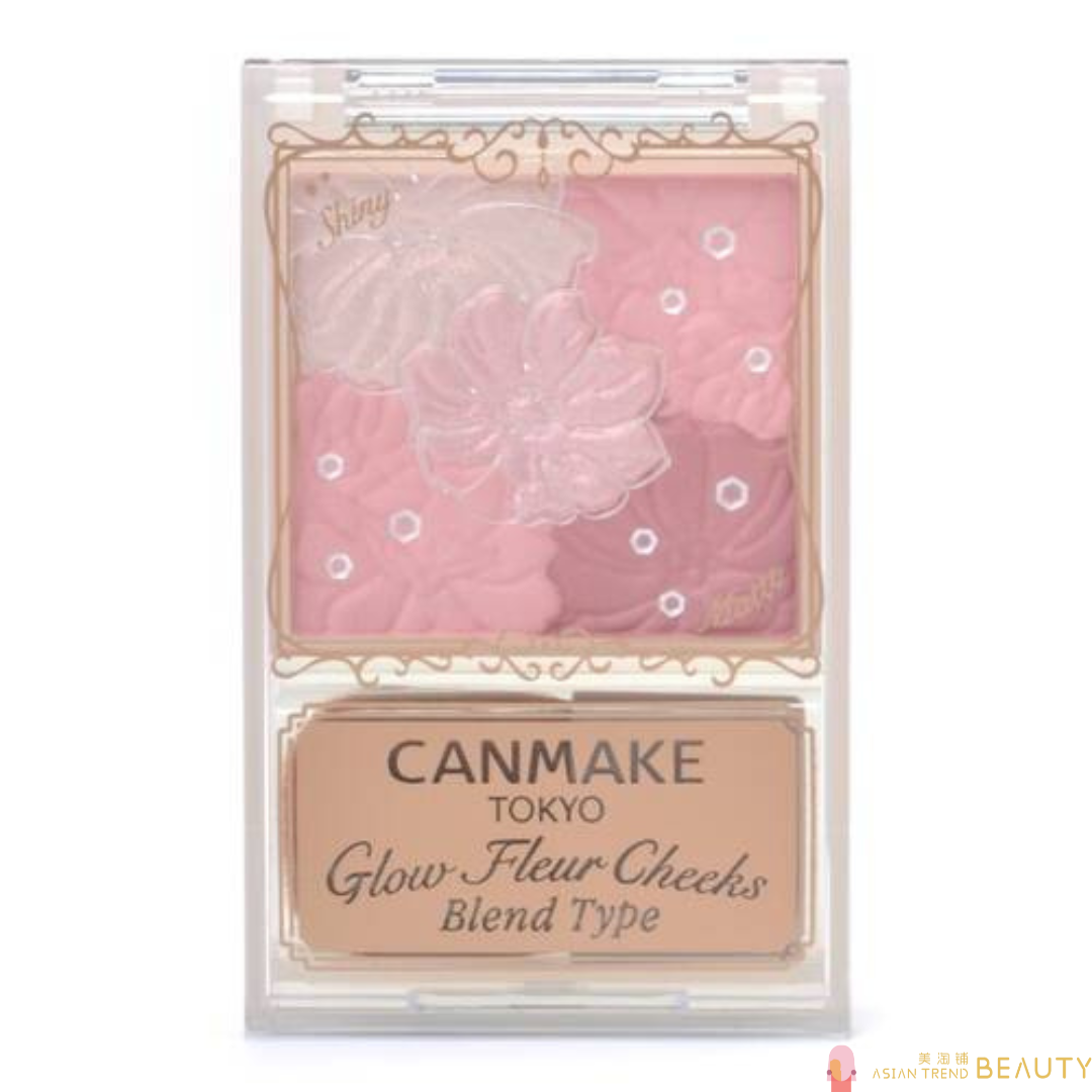 Canmake Glow Fleur Cheeks Blend Type #B02 Rose Ballerina