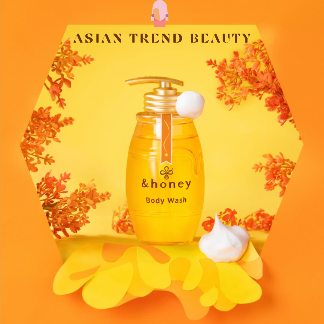 &Honey Osmanthus Honey Deep Moist Gel Body Wash 500ml