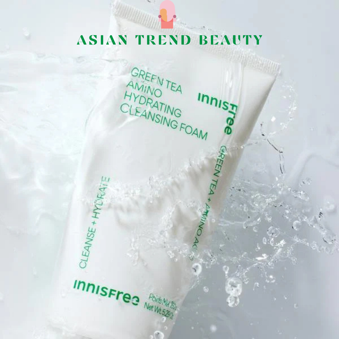 Innisfree Green Tea Amino Hydrating Cleansing Foam 150g