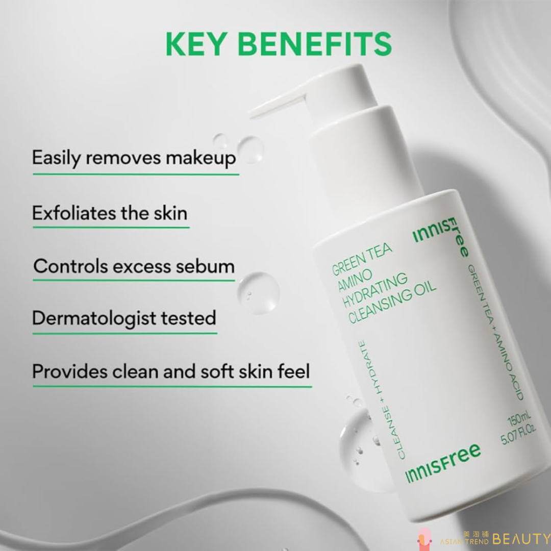 Innisfree Green Tea Amino Hydrating Cleansing Oil 150ml
