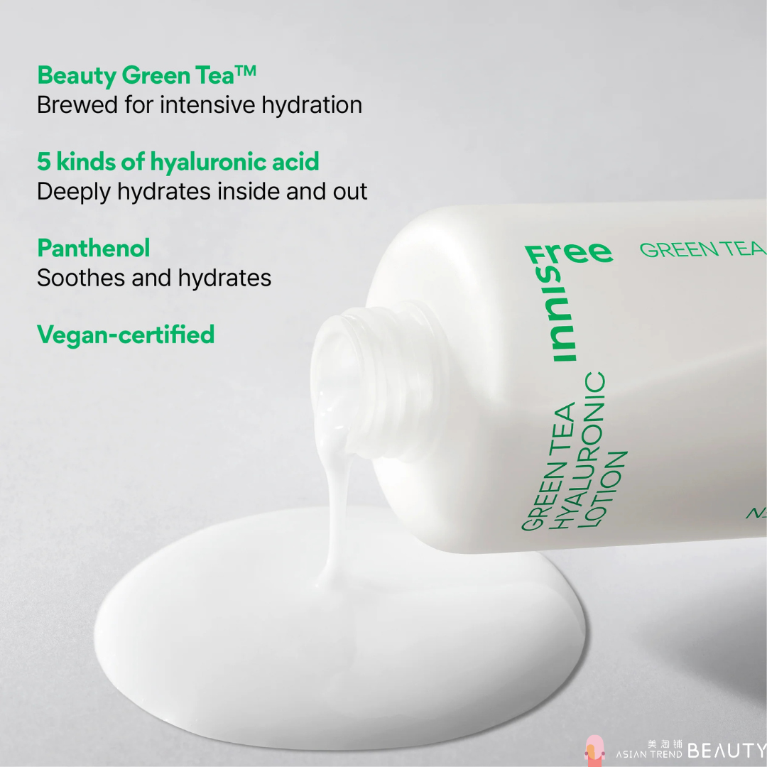 Innisfree Green Tea Hyaluronic Lotion 170ml