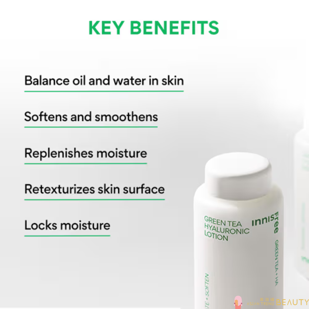 Innisfree Green Tea Hyaluronic Lotion 170ml