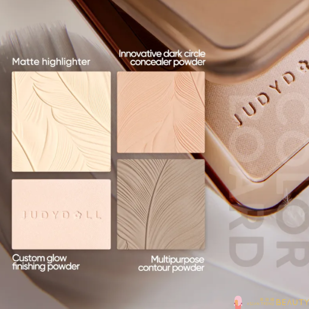 Judydoll 2 IN 1 Highlighter Contour Palette NO.5