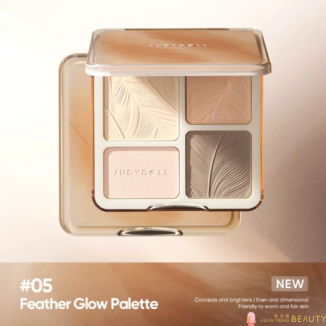Judydoll 2 IN 1 Highlighter Contour Palette NO.5