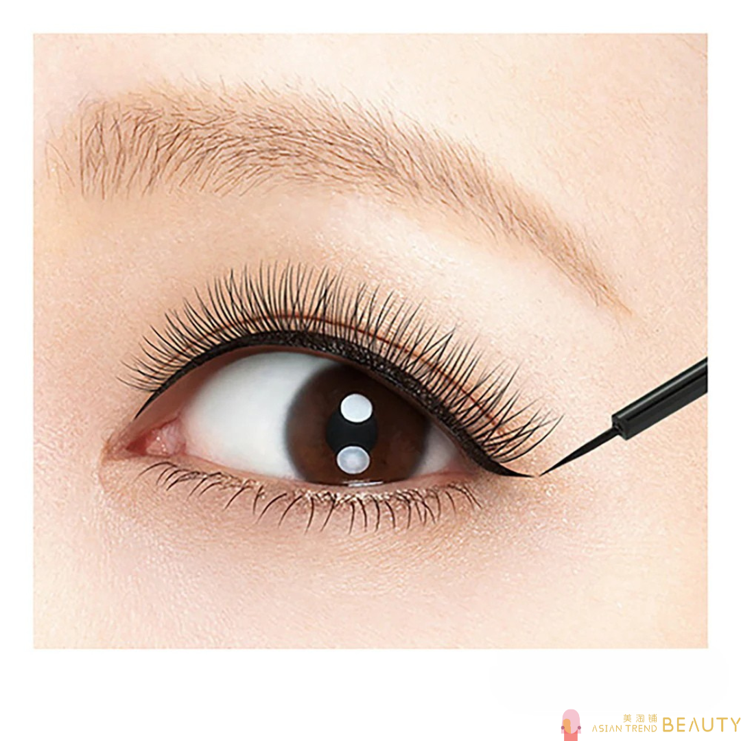 Kissme Heroine Make Impact Liquid Eyeliner Super Waterproof Black