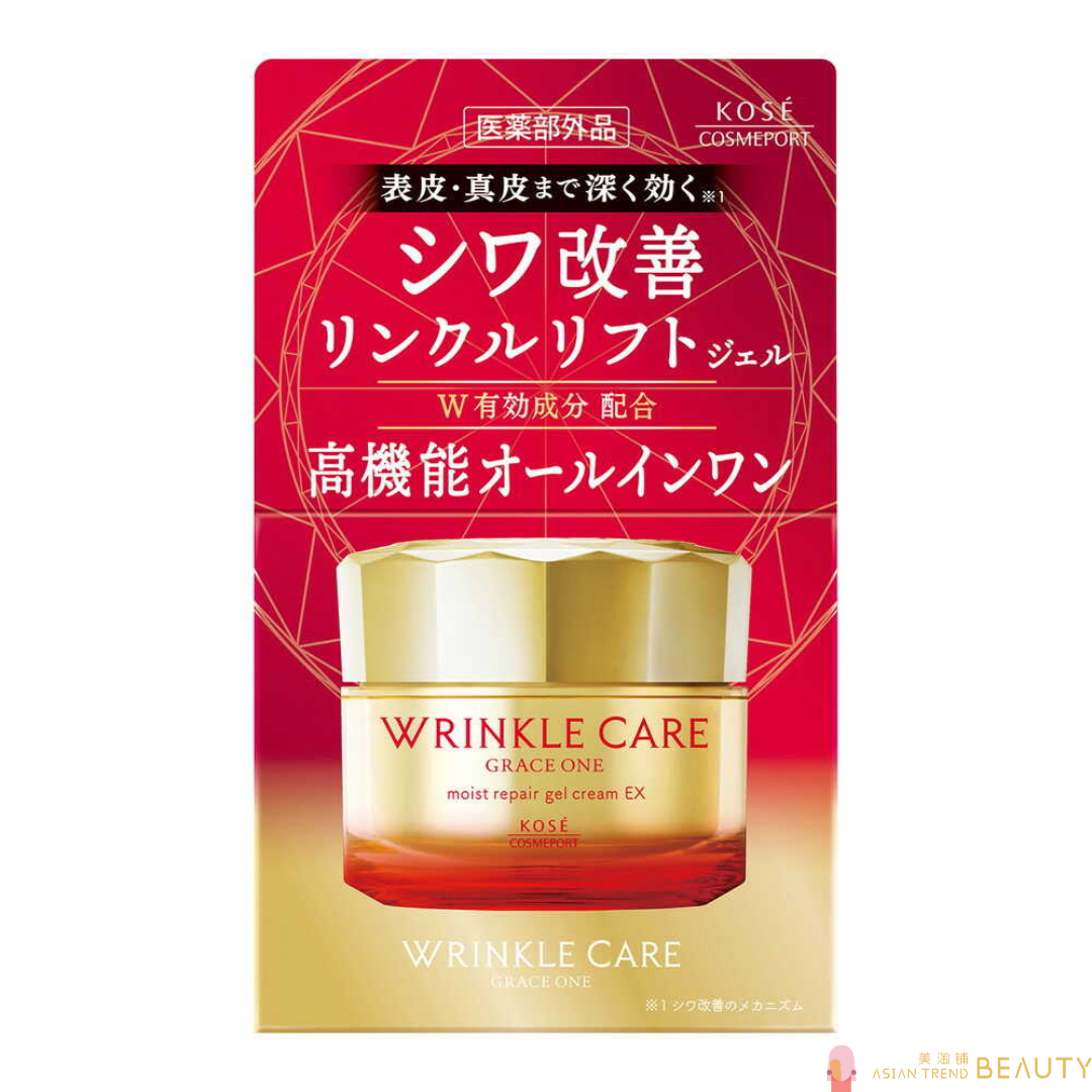 Kose Grace One Wrinkle Care Moisturizing Gel Cream EX 100g