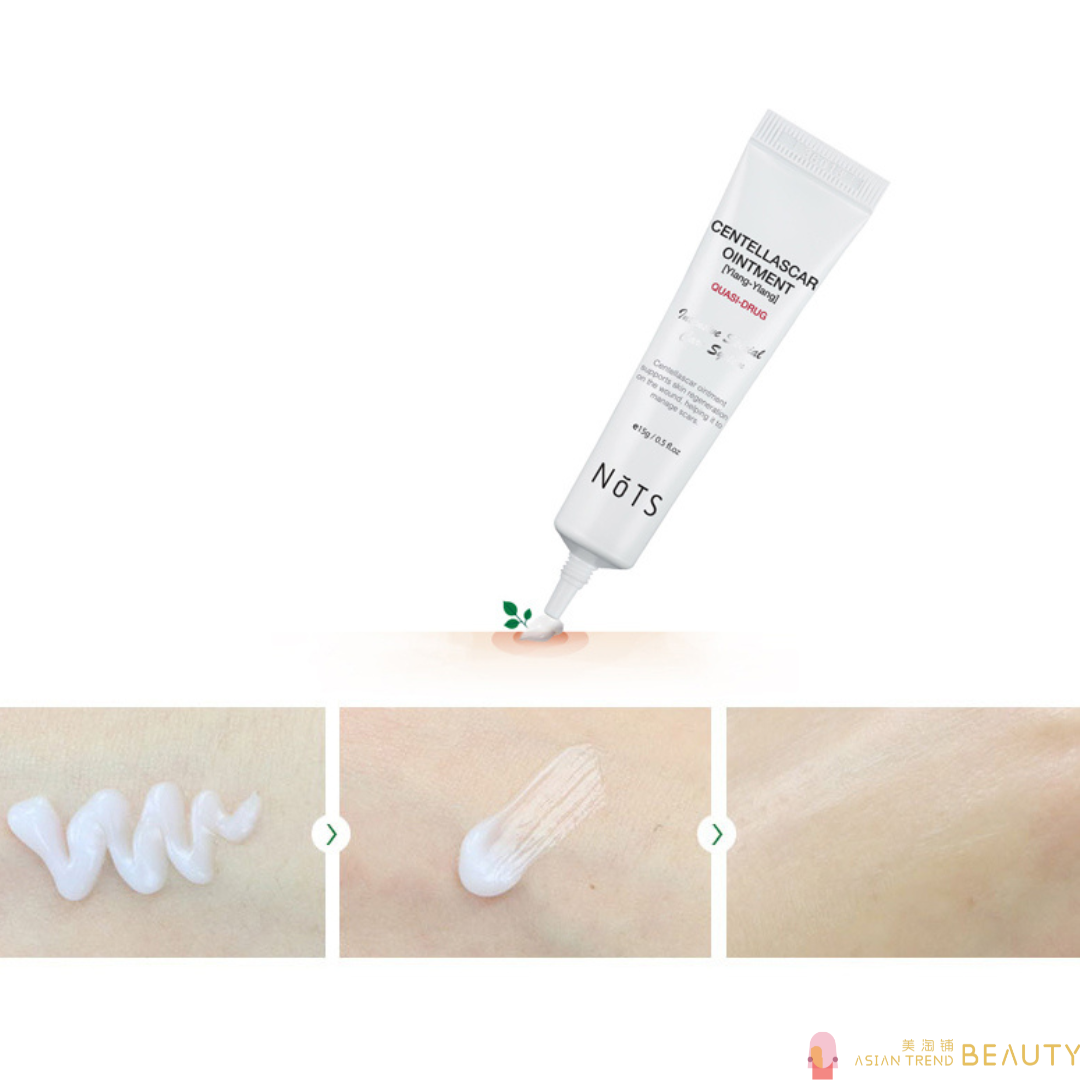 NOTS Centella Scar Ointment Ylang-Ylang Cream 15g