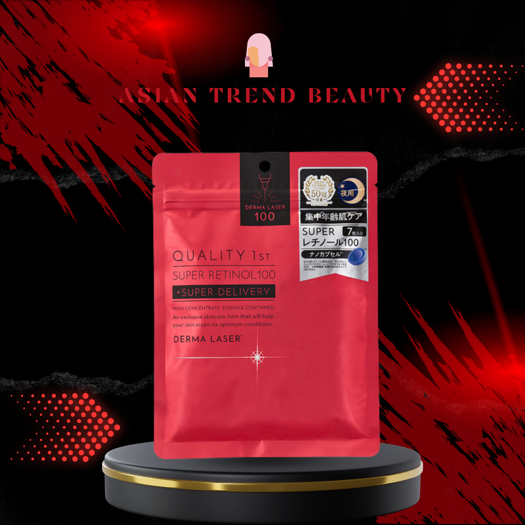 Quality 1St Derma Laser Super Retinol 100 Mask 7Pcs