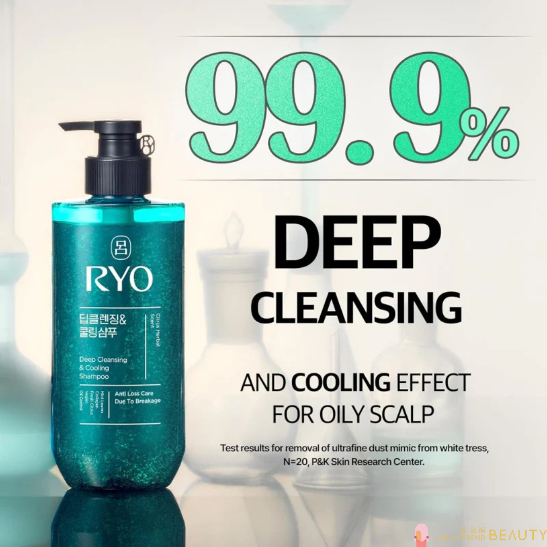 Ryo Scalp Deep Cleansing & Cooling Shampoo 592ml