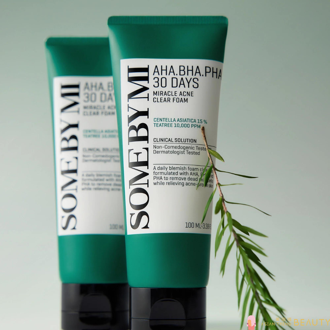 Some By Mi AHA BHA PHA 30 Days Miracle Acne Clear Foam 100ml