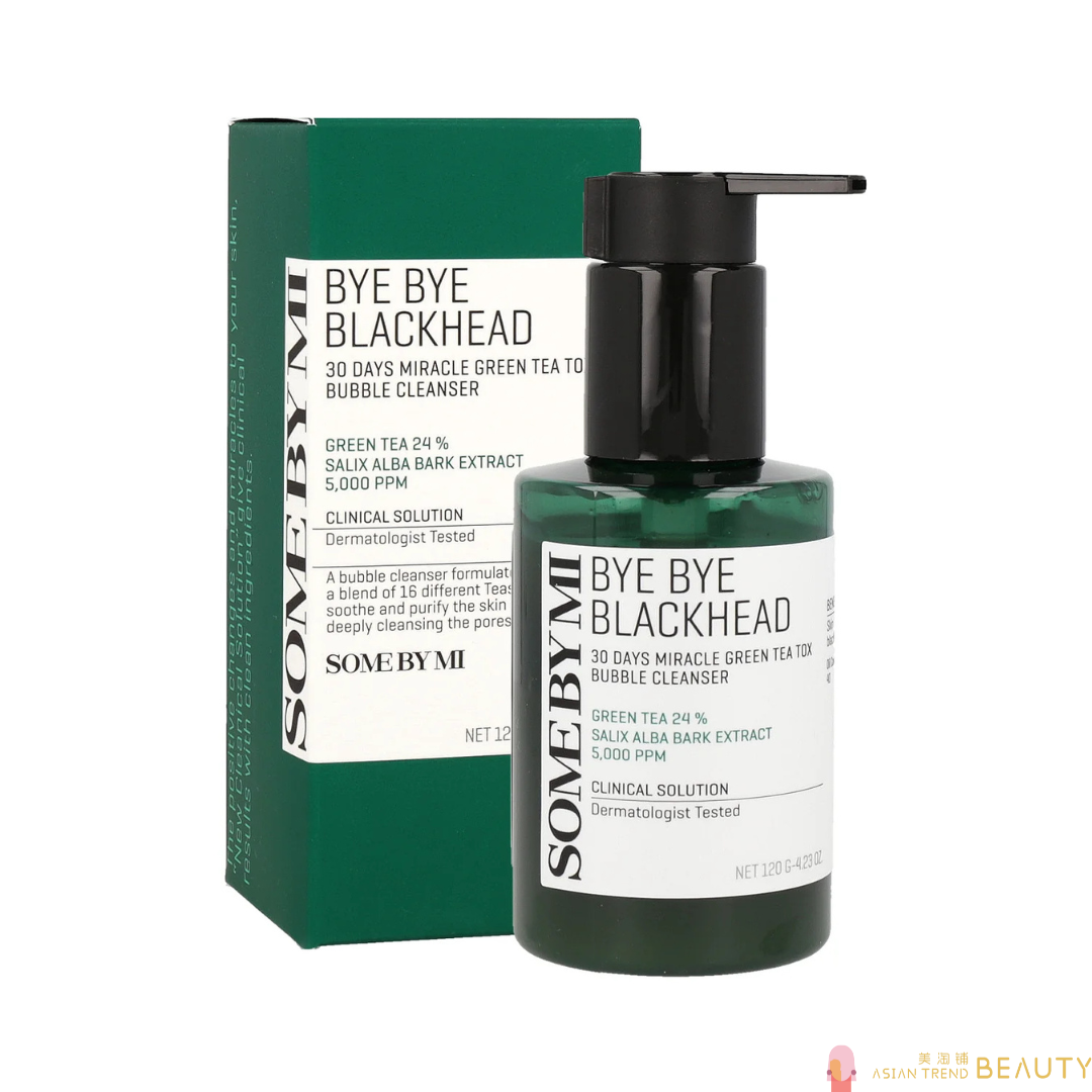 Some By Mi Bye Bye Blackhead Miracle Green Tea Tox Bubble Cleanser 120g