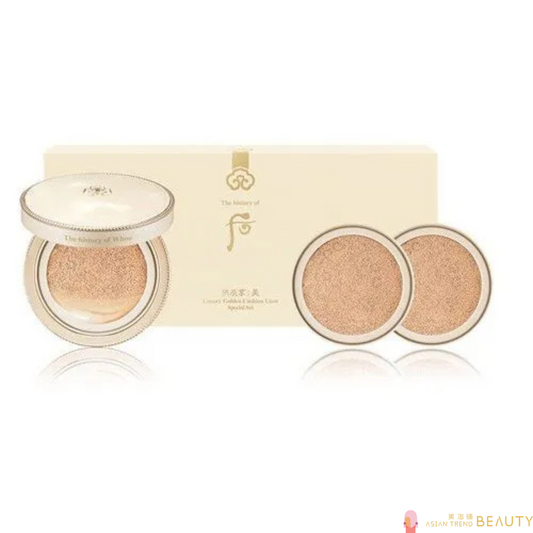 The History Of Whoo Gongjinhyang Mi Luxury Golden Cushion Glow Special Set