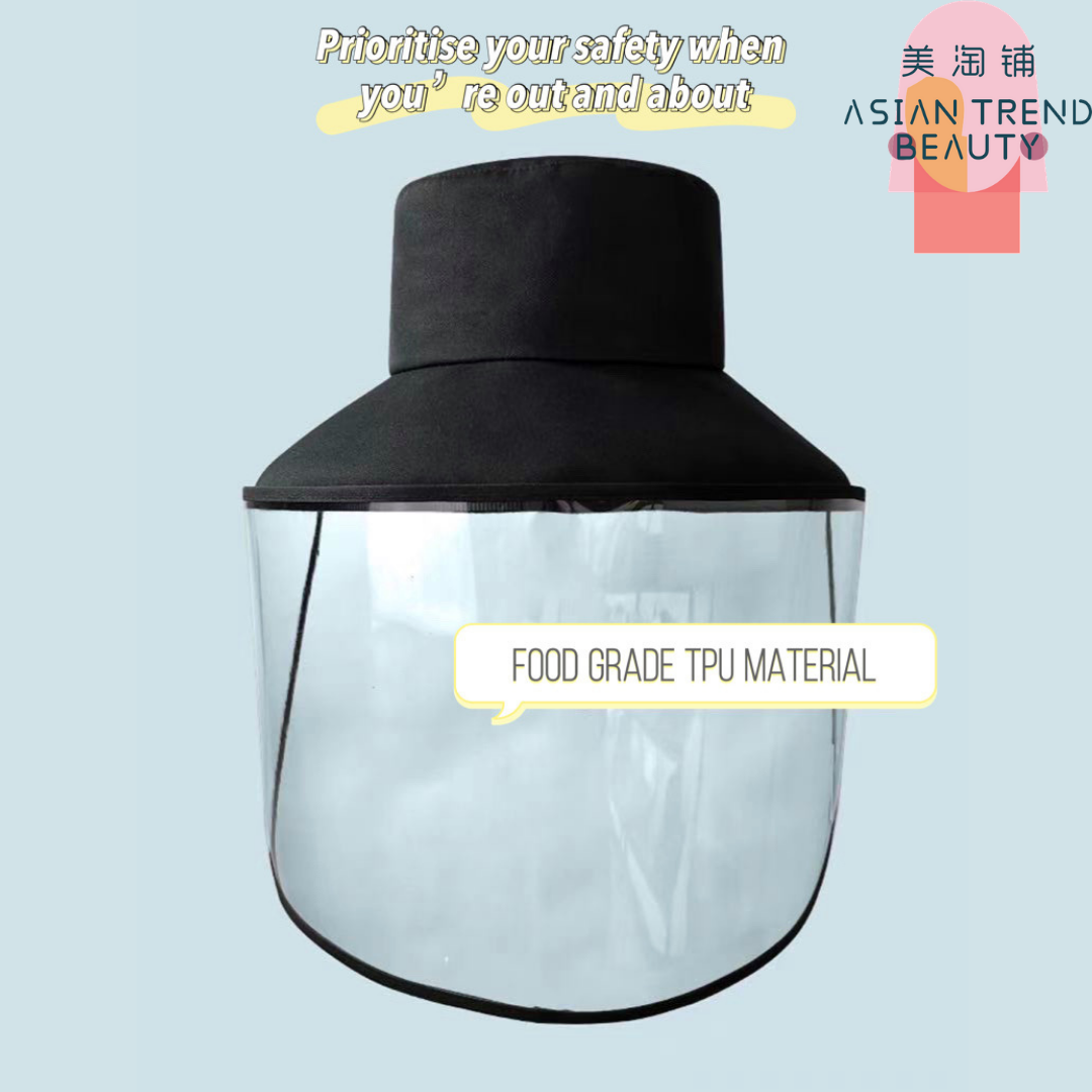 Bucket Hat with Protective Face Shield