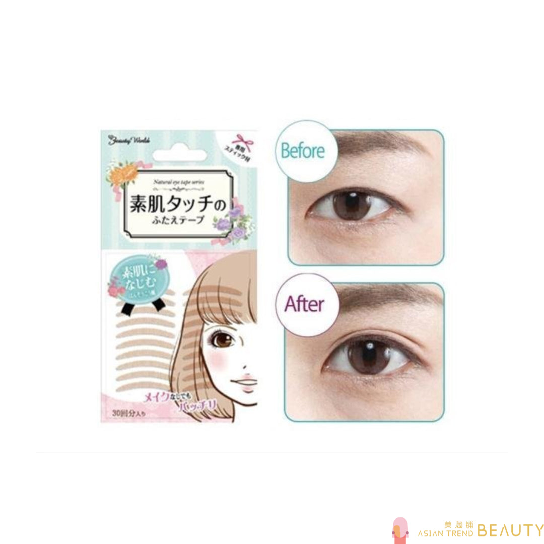 Beauty World Natural Double Eyelid Tape 30pcs