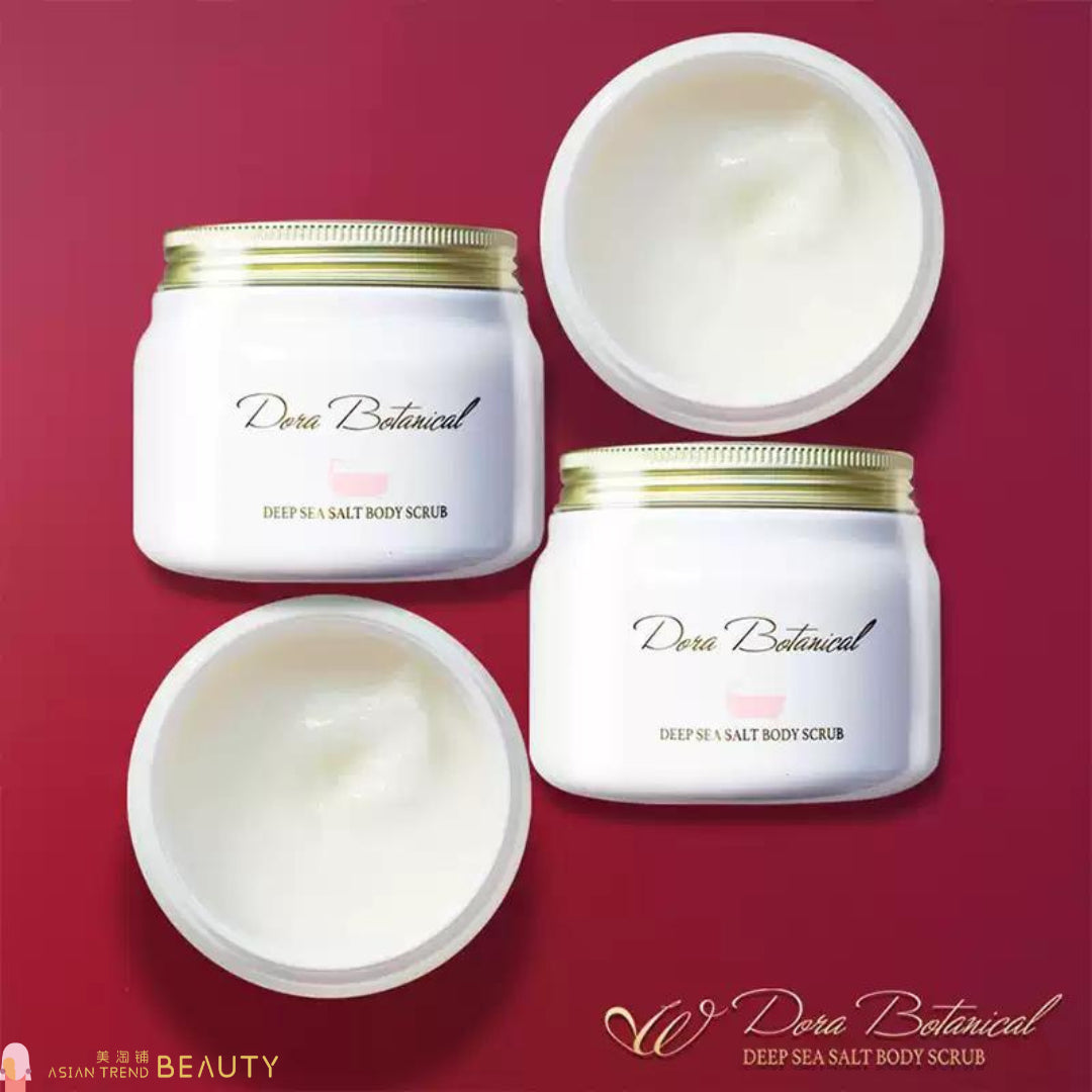Dora White Botanical Deep Sea Salt Body Scrub 320g