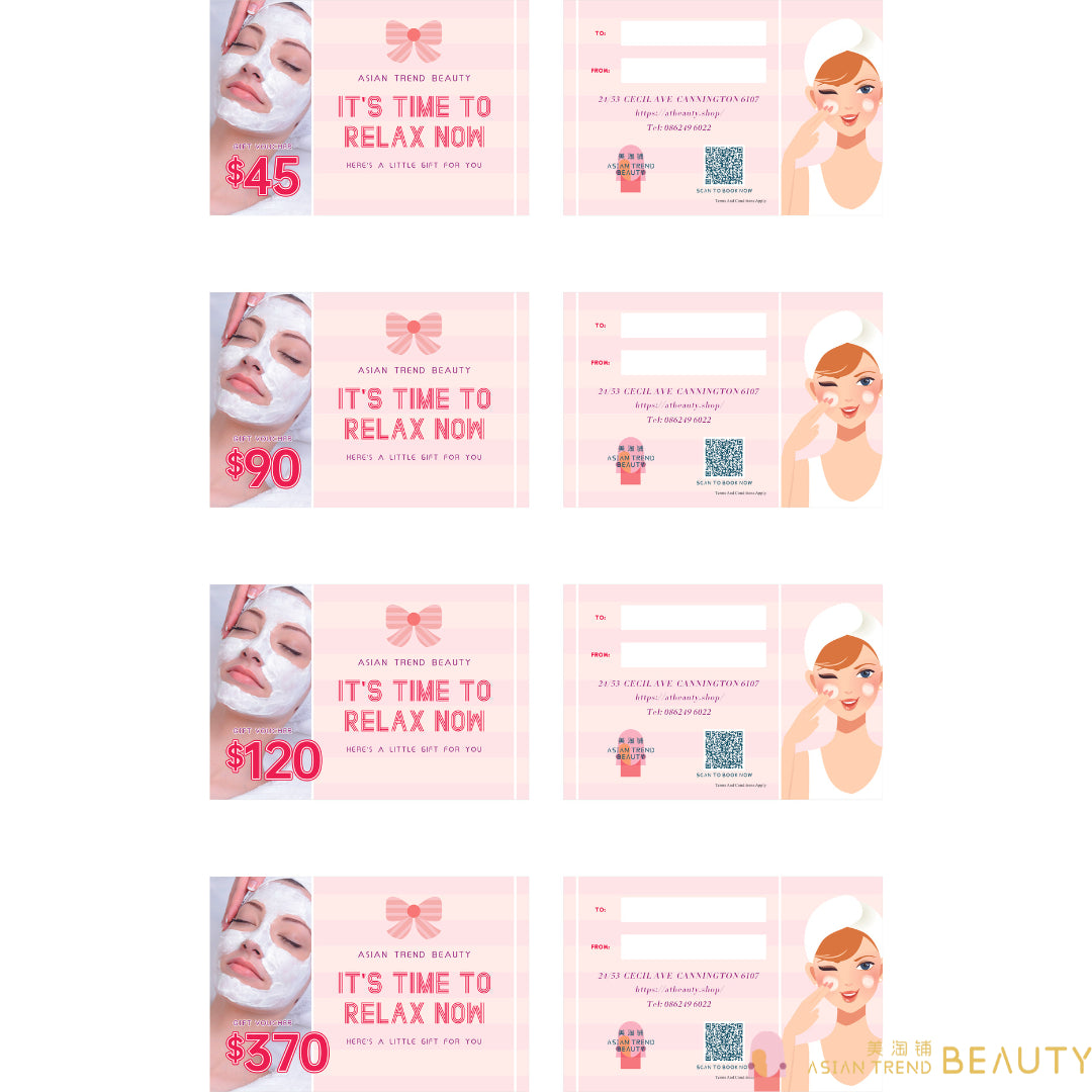 Facial Gift Voucher