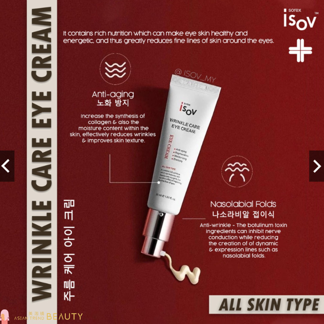 Isov Wrinkle Care Eye Cream 30ml