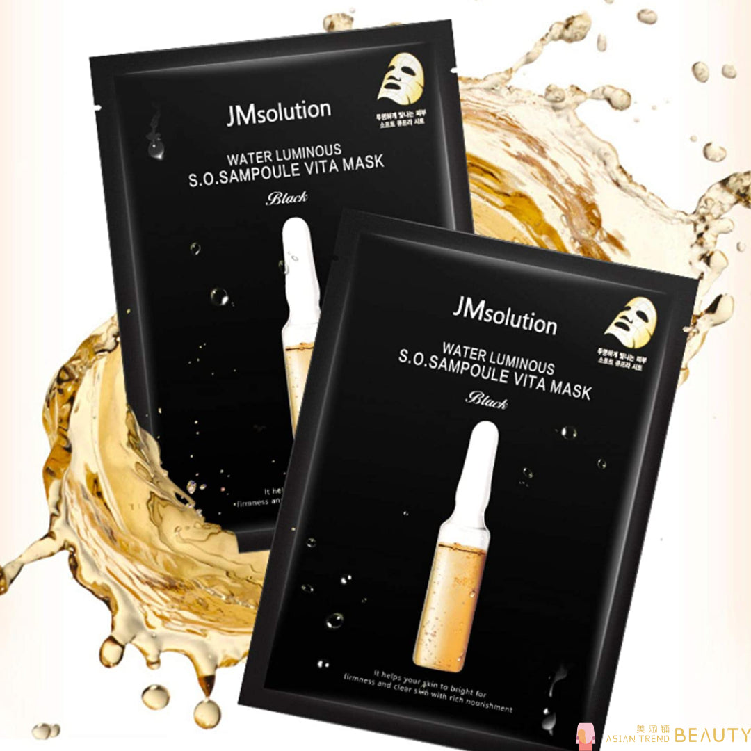 JM Solution Water Luminous S.O.S Ampoule Vita Mask 10pcs