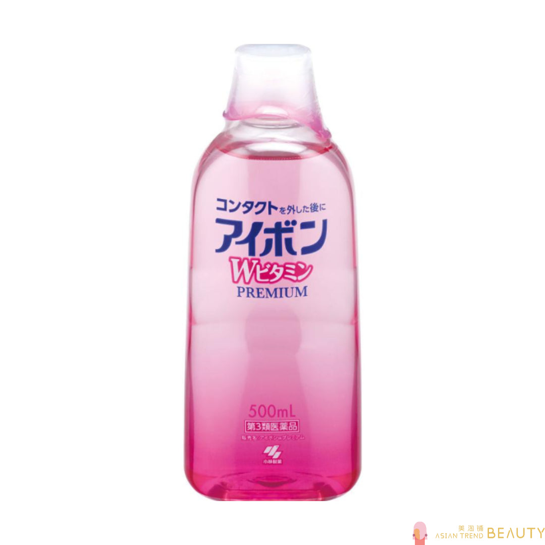 Kobayashi Pharmaceutical Aibon W Vitamin Premium Eye Wash Liquid 500ml