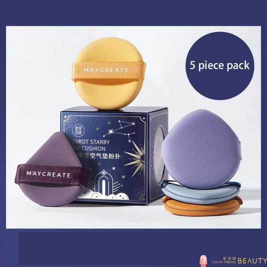 Maycreate Tarot Starry Air Cushion Powder Sponge 5Pcs