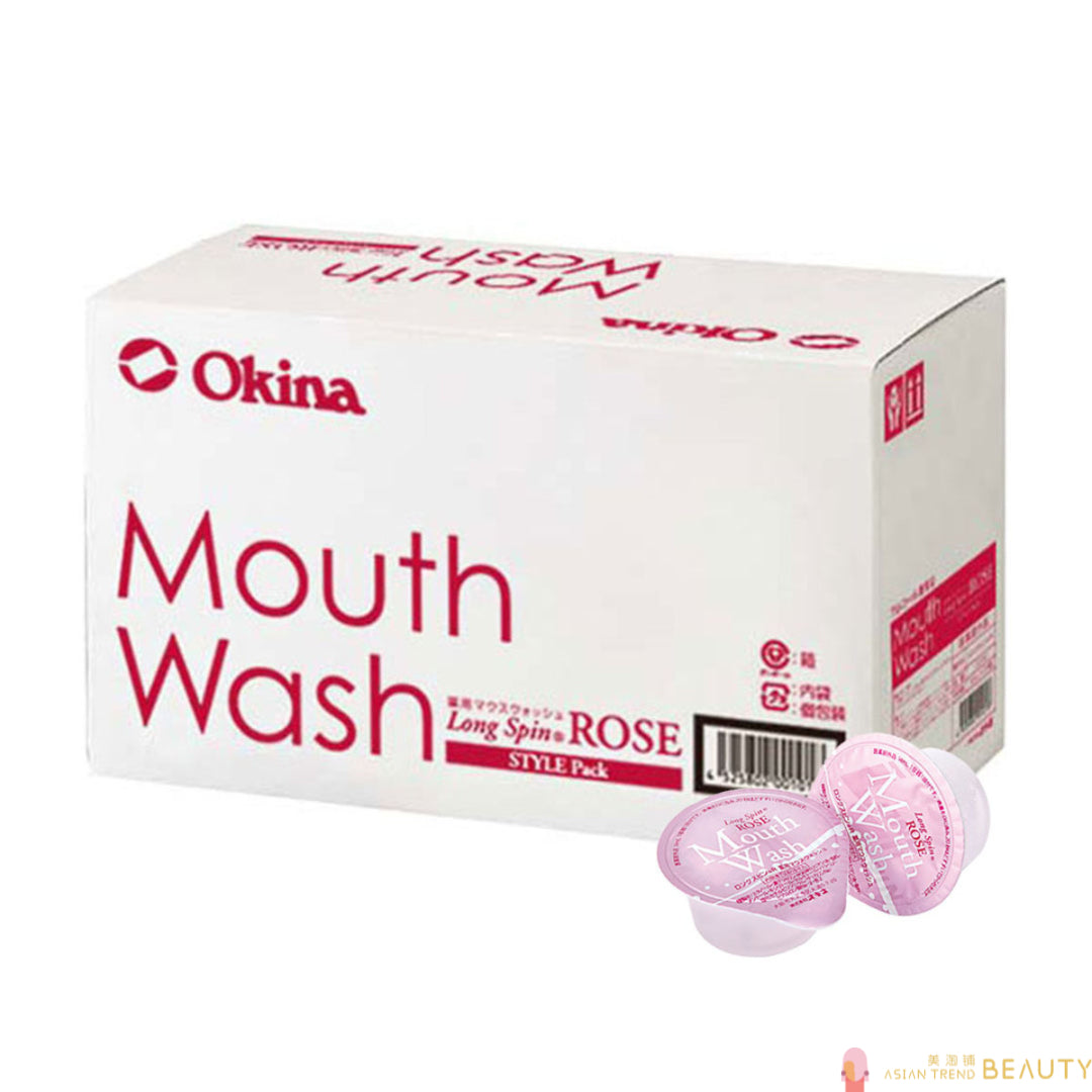 Okina - Mouthwash Long Spin Rose 100 capsules(Pink)
