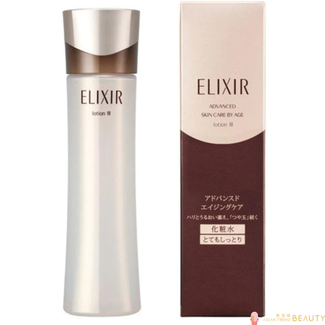 Shiseido Elixir Advanced Anti-Ageing Lotion I Light & II Moist &III Enrich 170ml