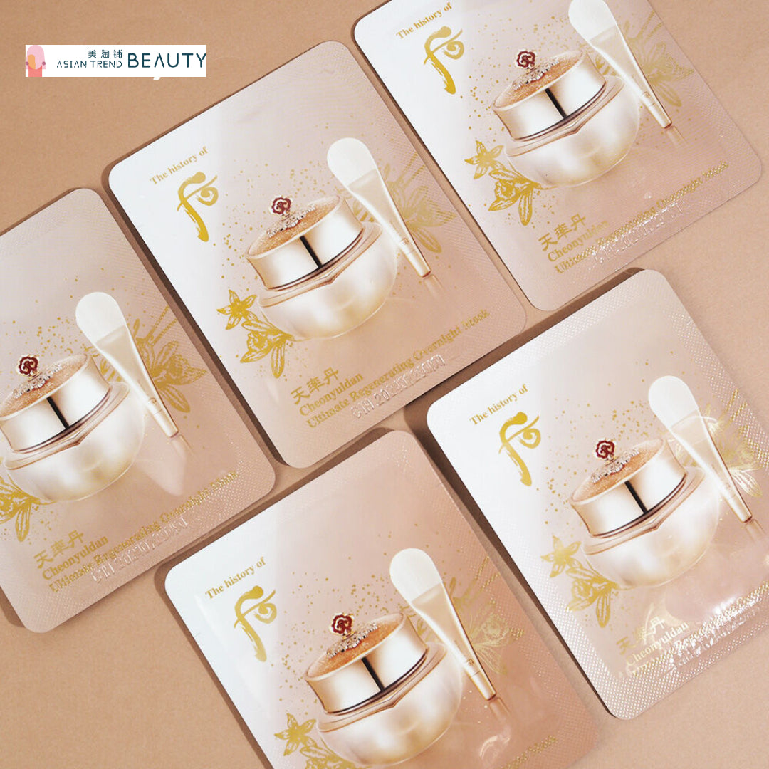 The History Of Whoo Cheonyuldan Ultimate Regenerating Overnight Mask 4ml Sample Newist Version