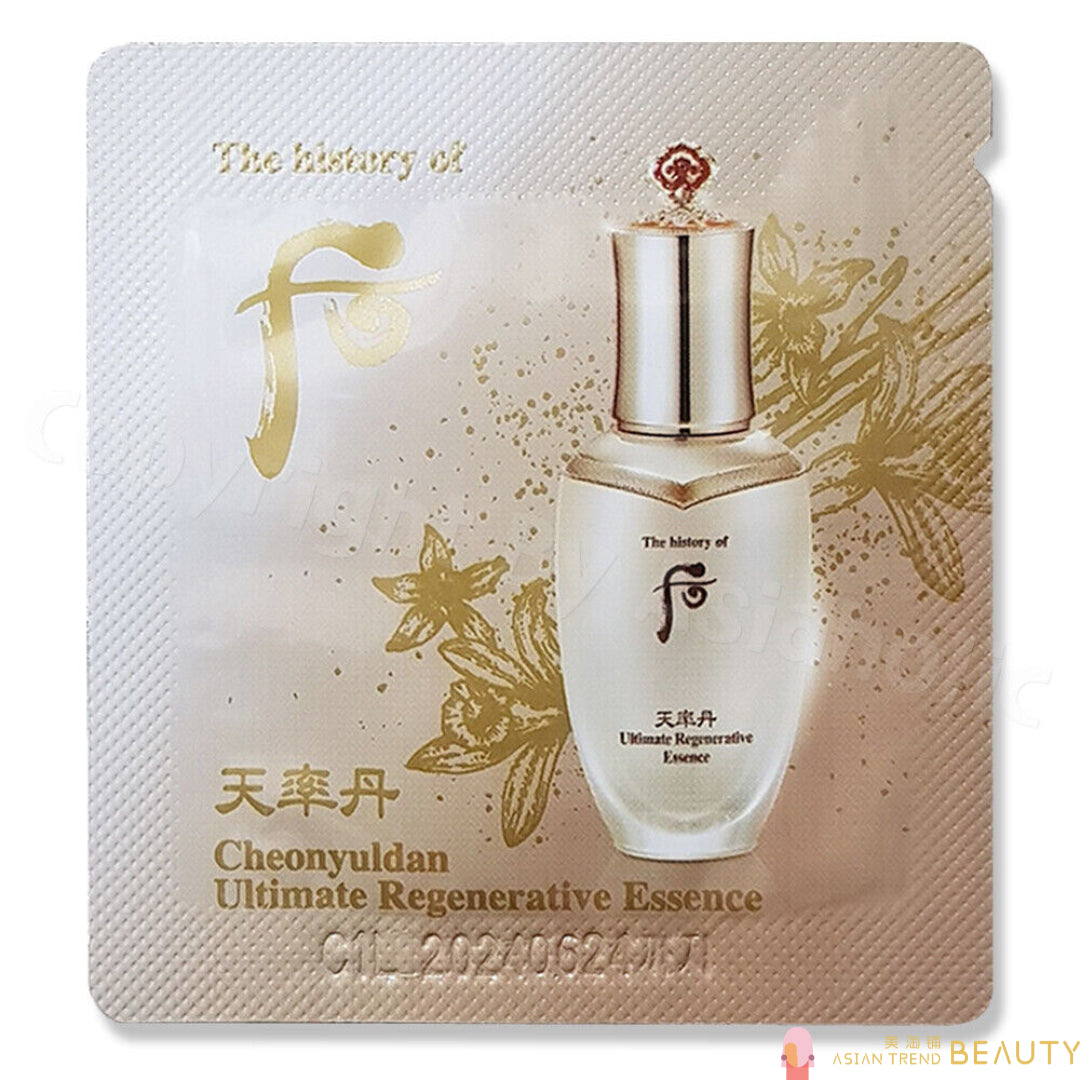 The History Of Whoo Cheonyuldan Ultimate Regenerative Essence(Sample)