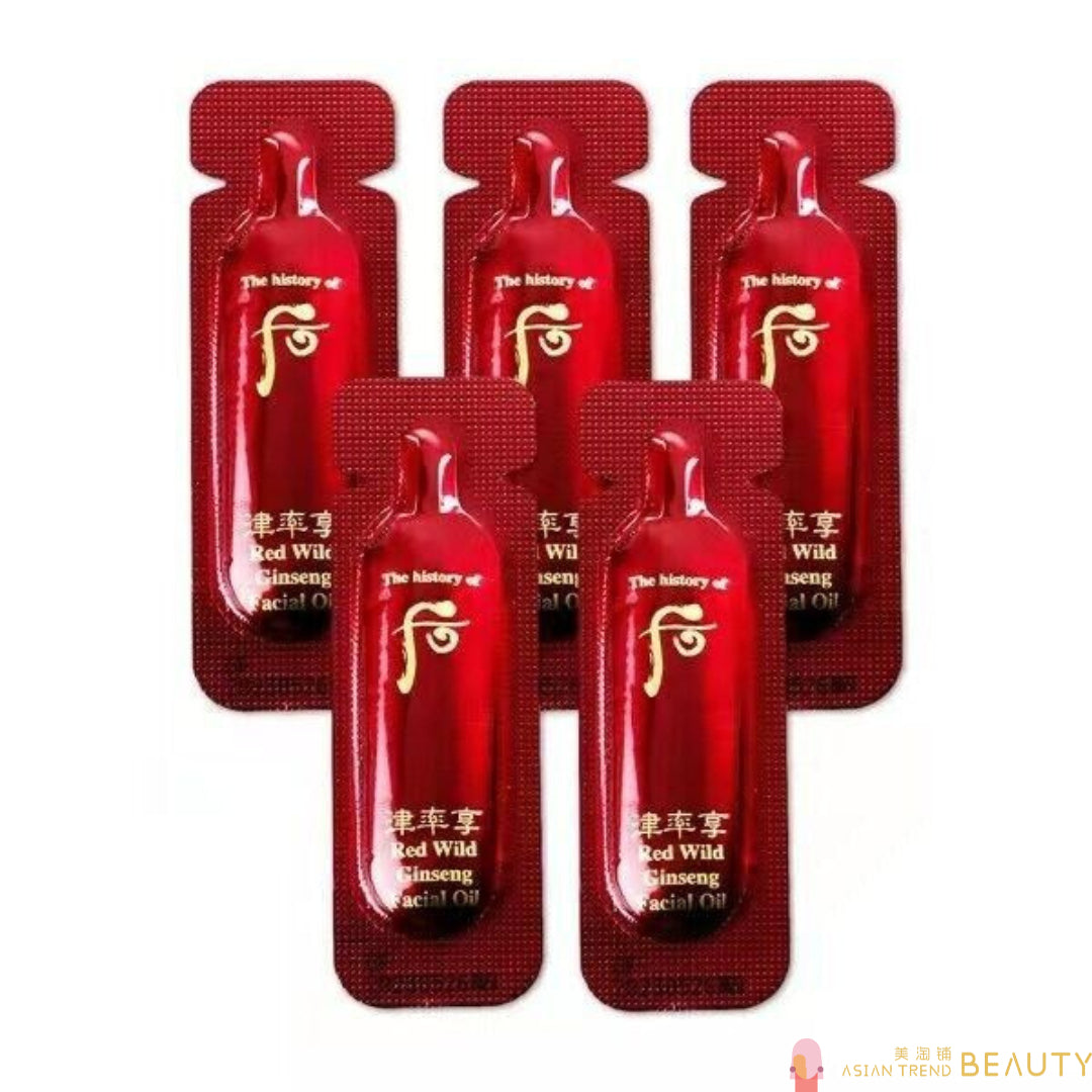 The History Of Whoo Jinyul Red Wild Ginseng Facial Oil(Sample)