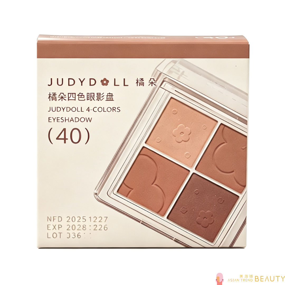 Judydoll 4-Color Eyeshadow Palette
