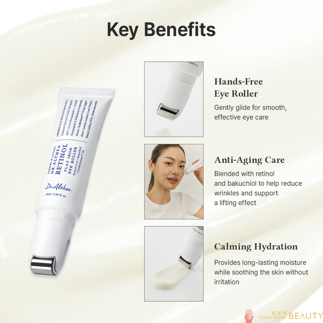 Dr. Althea Retinol Flat Iron Eye Roller 25ml