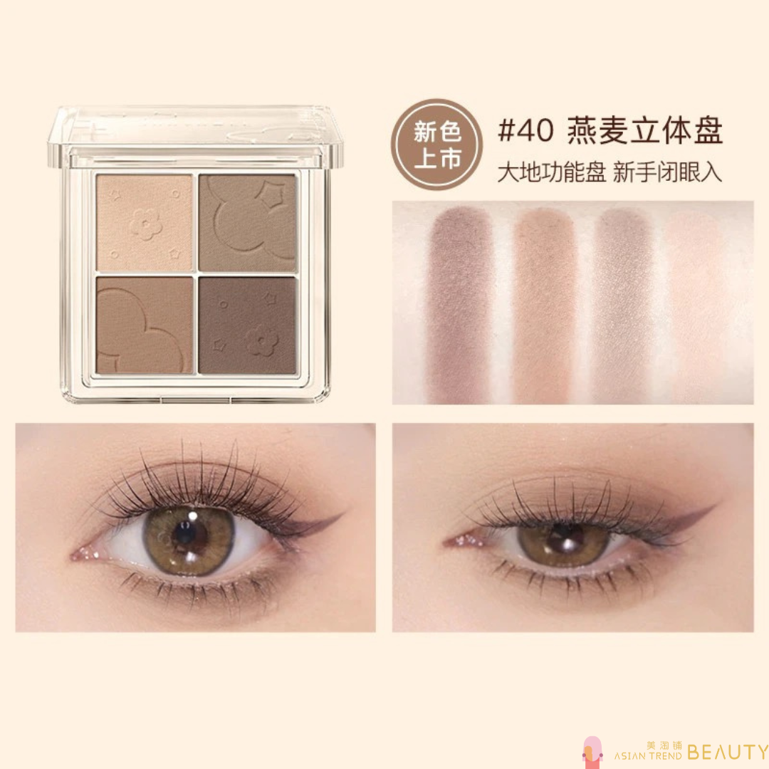 Judydoll 4-Color Eyeshadow Palette