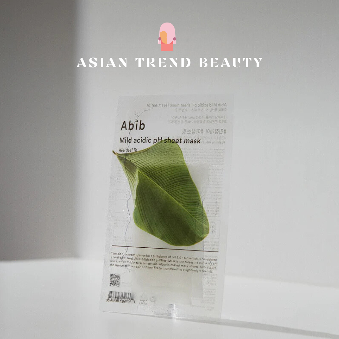 Abib Mild Acidic Ph Sheet Mask Heartleaf Fit 10Pcs