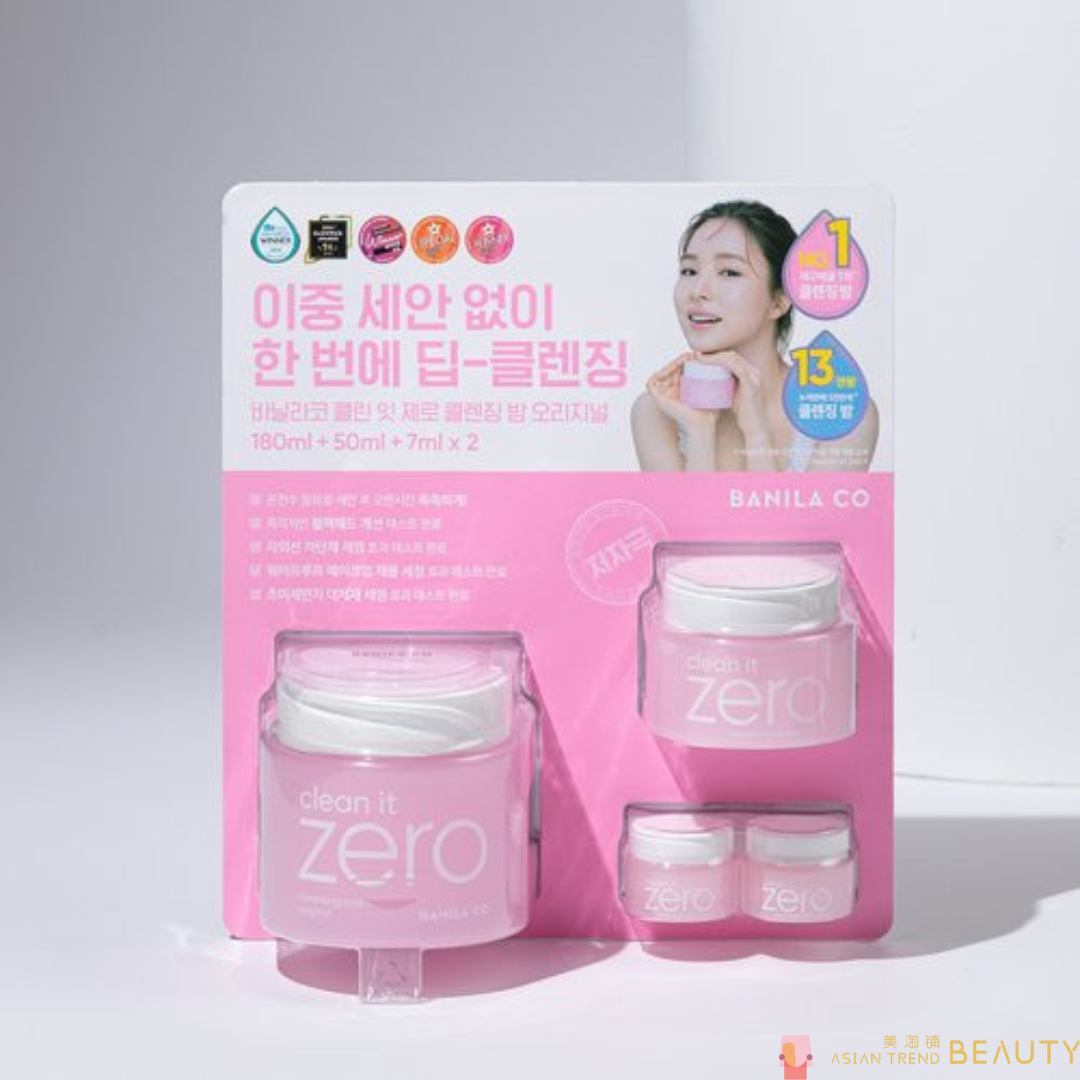 Banila Co Clean It Zero Cleansing Balm Original Set 180ml+50ml+7ml*2