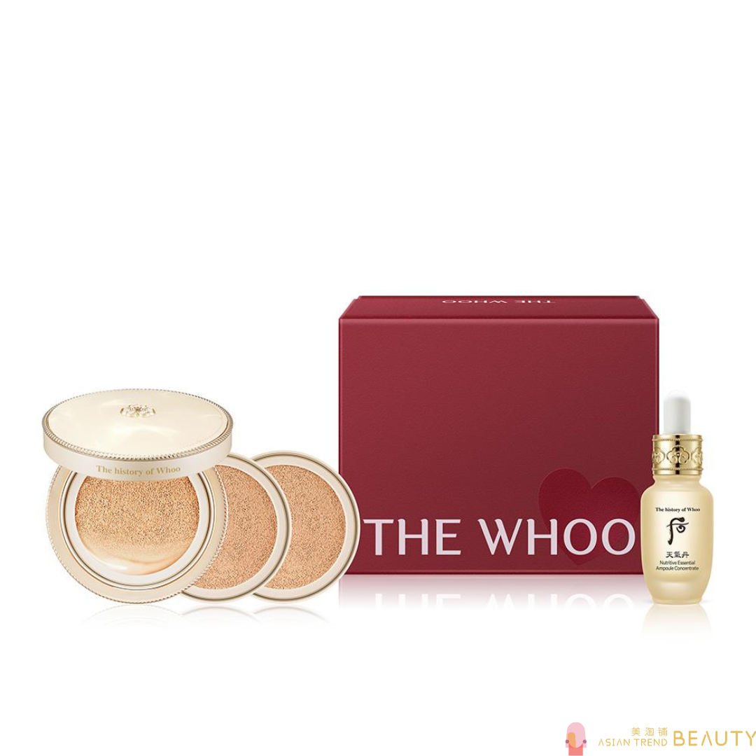 The History of Whoo Gongjinhyang Mi Luxury Golden Cushion Glow NO.21 Special Set