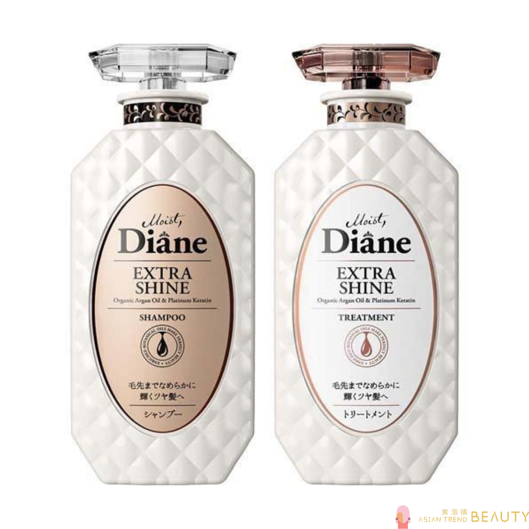 Diane Perfect Beauty Extra Shine Shampoo 450ml and Conditioner 450ml Set