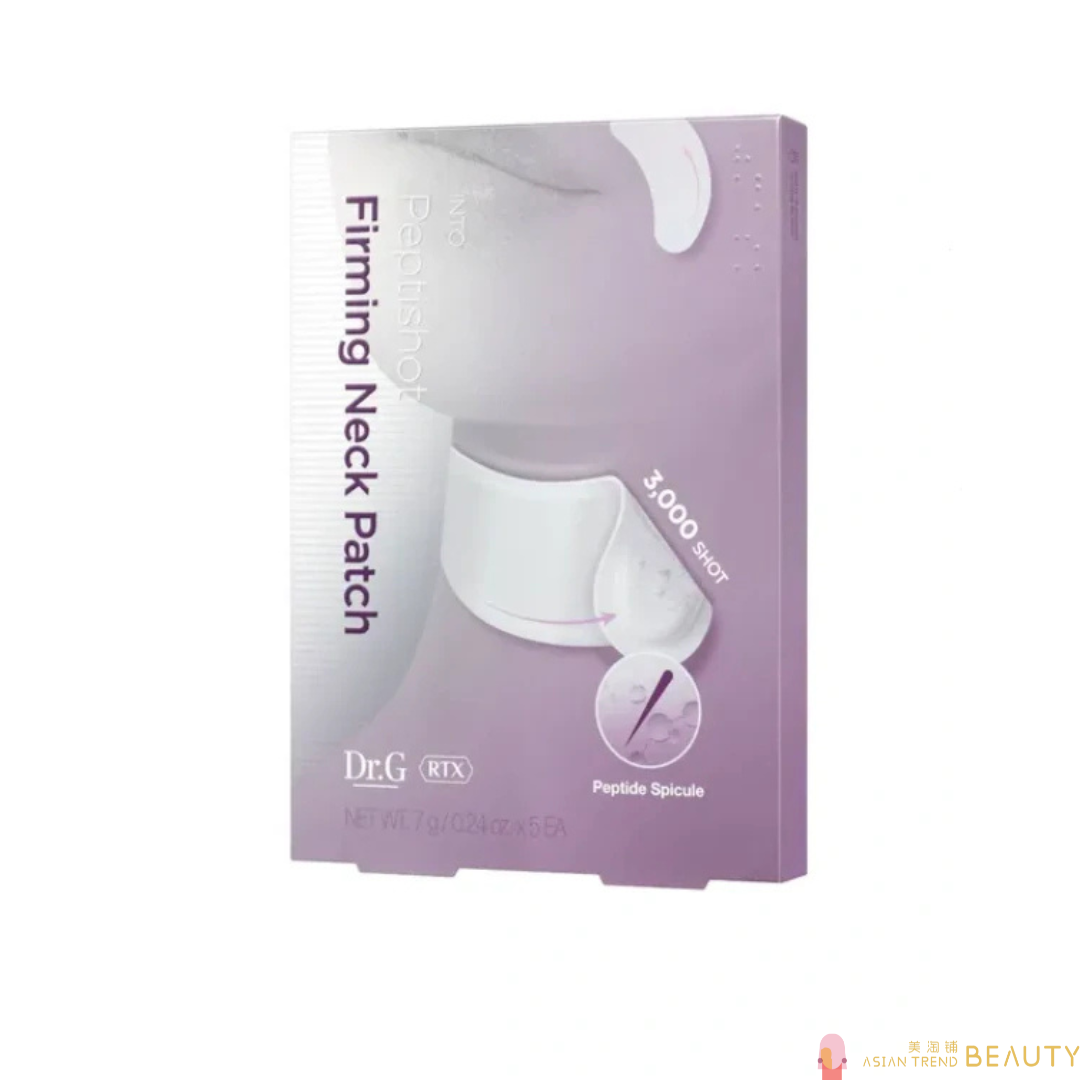 Dr.G RTX Into Peptishot Firming Neck Patch 5ea (Neck & Nasolabial Folds)