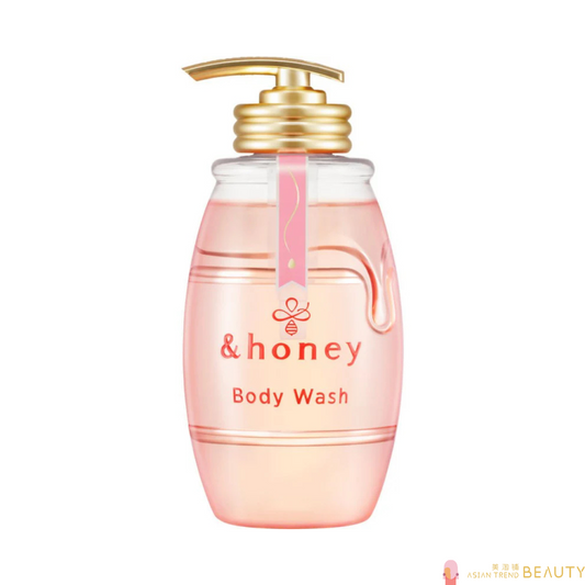 &Honey Melty Moist Gel Body Wash Rose 500mL