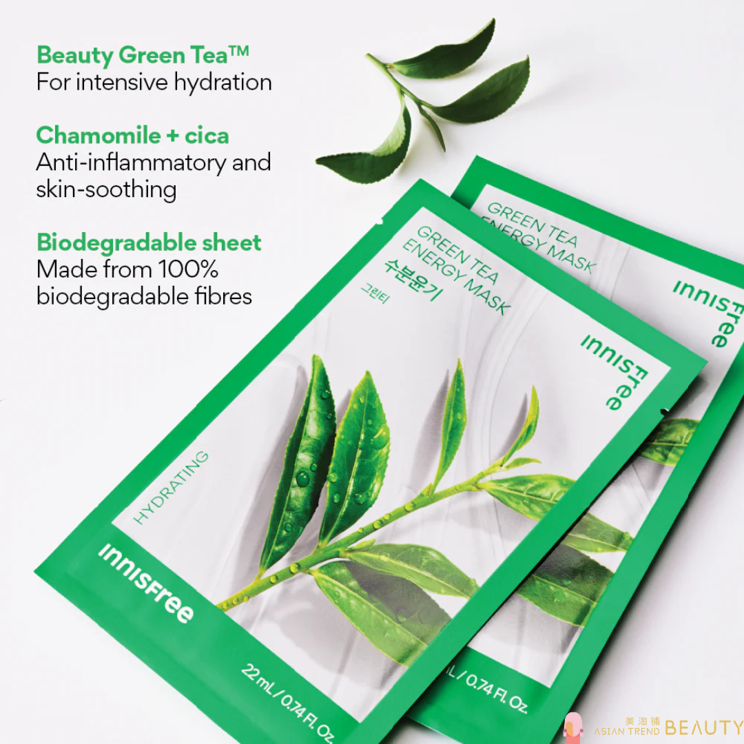 Innisfree Green Tea Energy Mask 1Pc