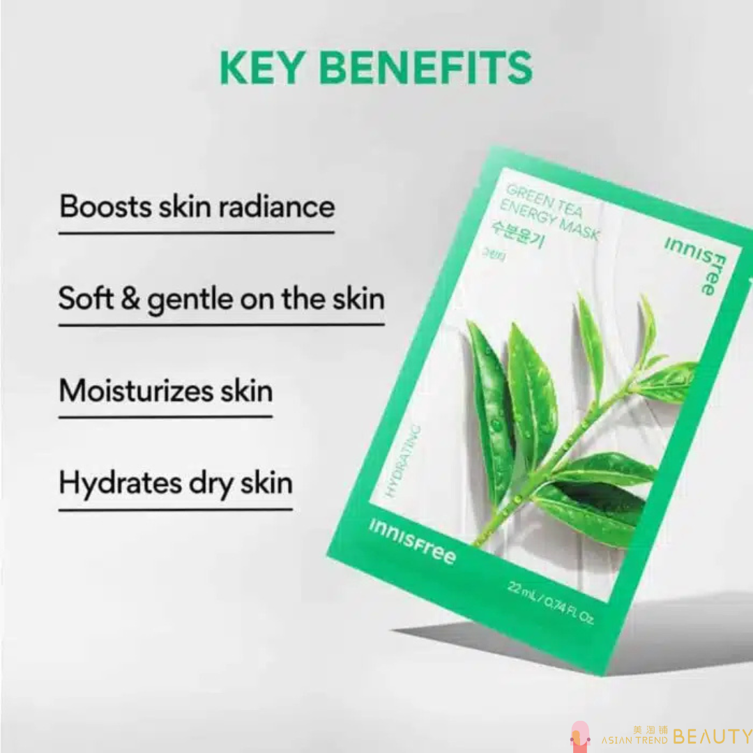 Innisfree Green Tea Energy Mask 1Pc