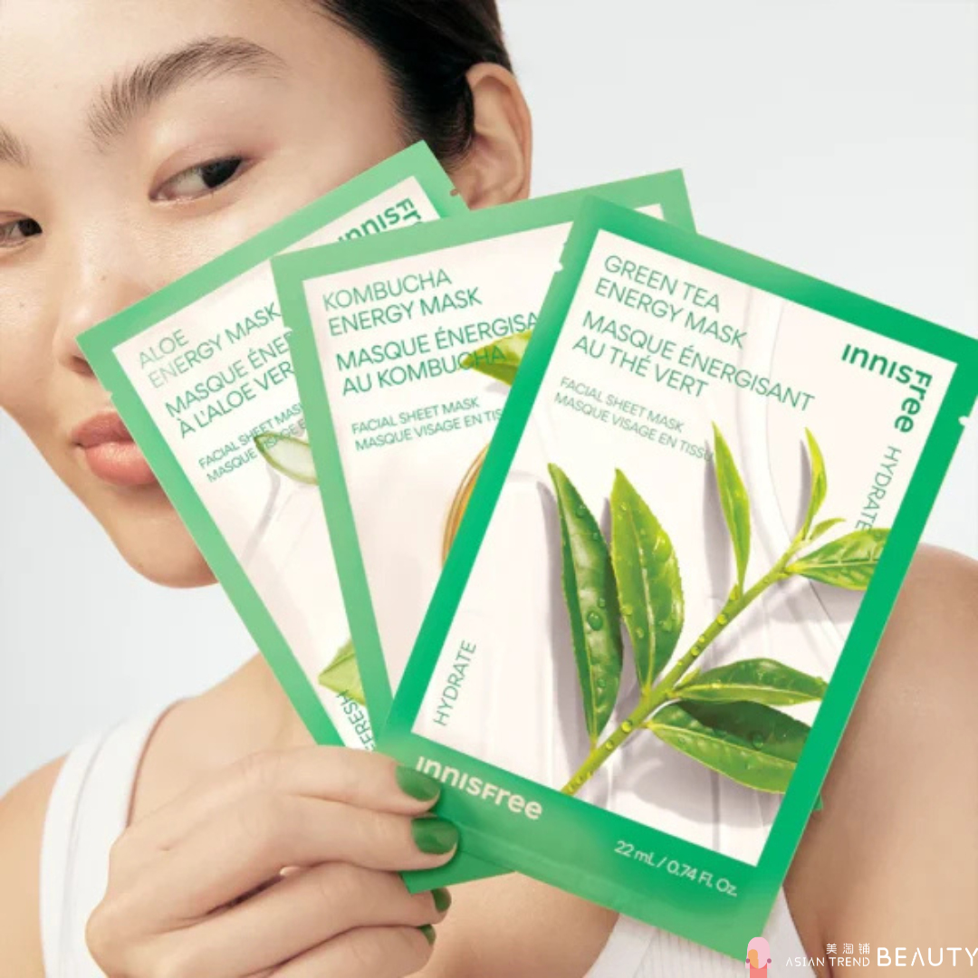 Innisfree Green Tea Energy Mask 1Pc