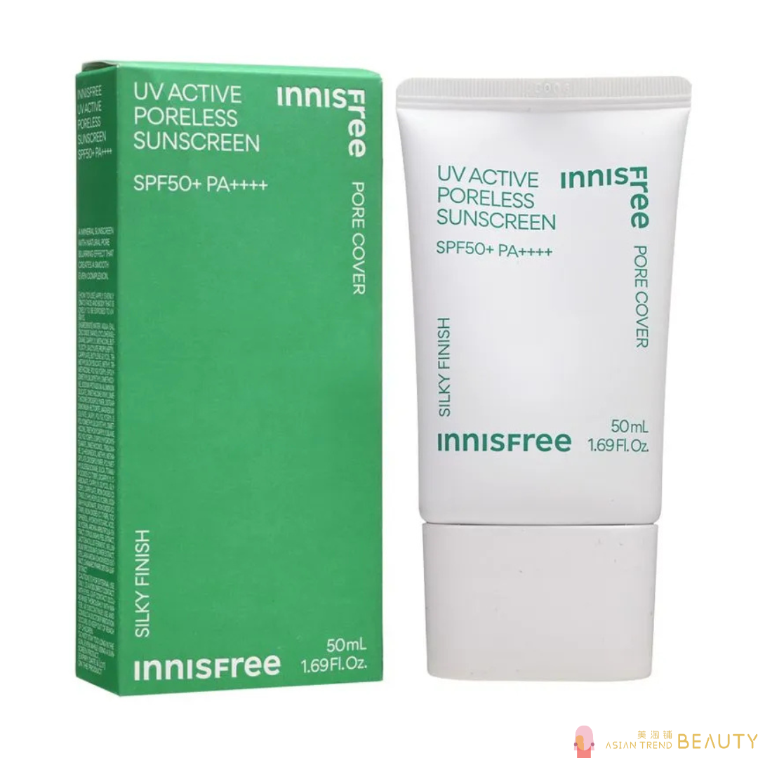 Innisfree UV Active Poreless Sunscreen Spf50+Pa++++ 50ml