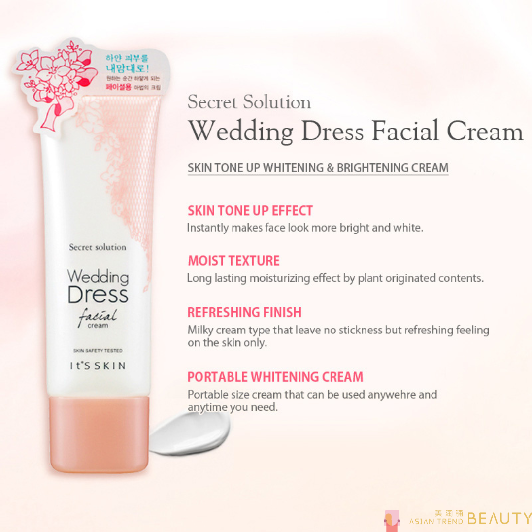 It's Skin Secret Solution Wedding Dress White Cream Body Whitening 100ml
