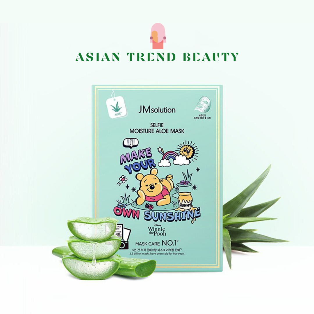 Jm Solution Disney Collection Selfie Moisture Aloe Mask 10Pcs