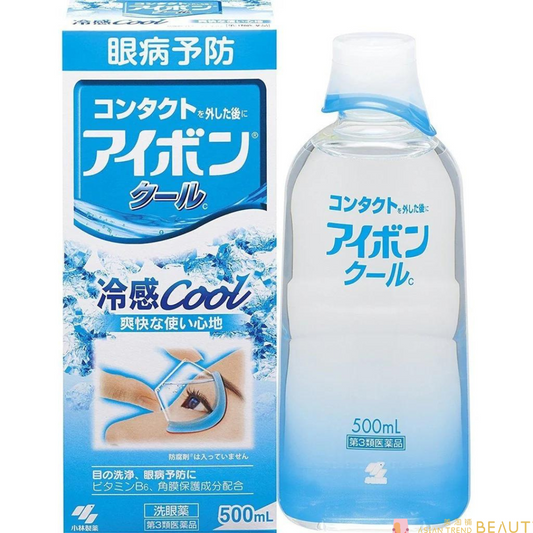 Kobayashi Eye Wash Liquid Light Blue Cool 500ml